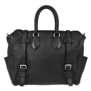 Hermes Black Taurillon Clemence Pursangle 31 Handbag □L 143500